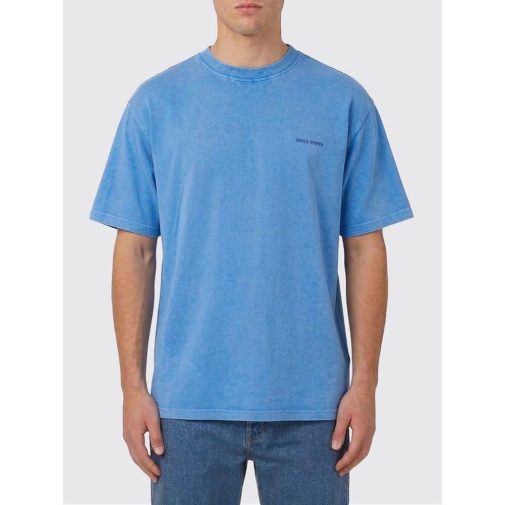Daily Paper Men Cotton Crew Neck T-Shirt Daily Paper